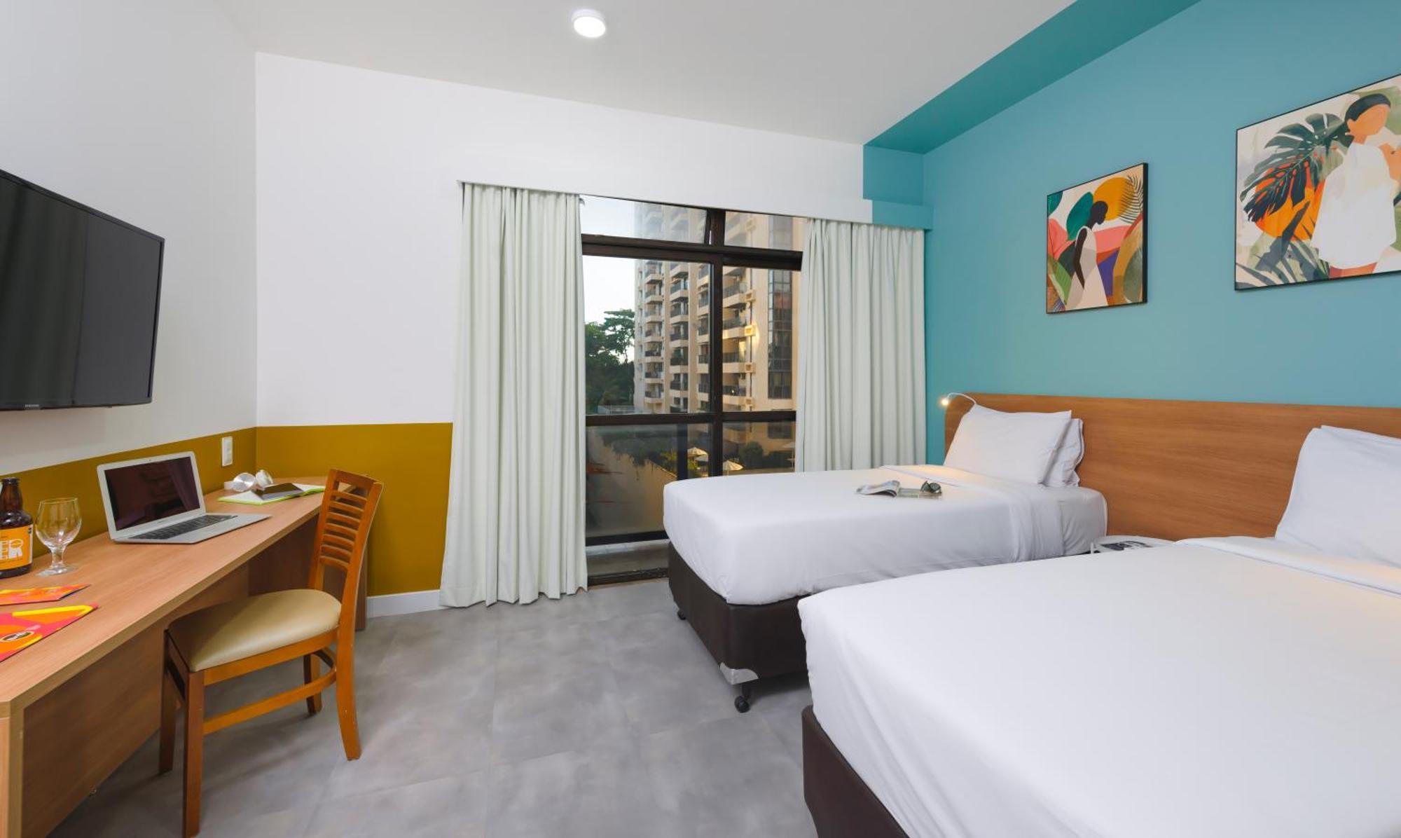B&B Hotel Rio Copacabana Forte Rio de Janeiro Szoba fotó